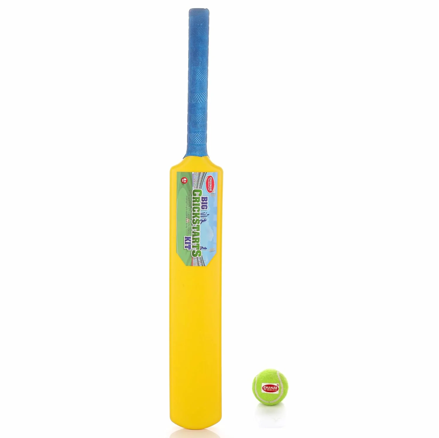 Chanak Cricket Bat – Large Size Yellow | BIS Approved - Image 5