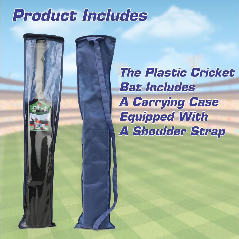 Chanak Big Cricket Turf Bat for Boys & Girls, 34.5 inch 1 Cricket Bat for Indoor & Outdoor Activity, Cricket Bat for Kids & Adults Above 15 Year(Big Turf Bat) - Image 3