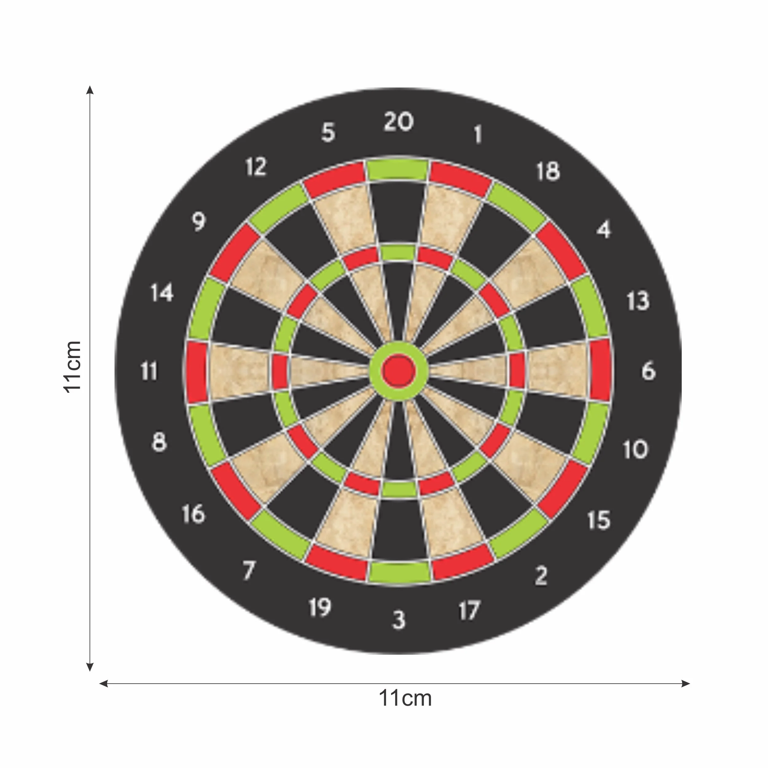Chanak Magnetic Dartboard for Kids 3+ Years | 3 Magnetic Darts, 8.8 Inch – BIS Approved - Image 12