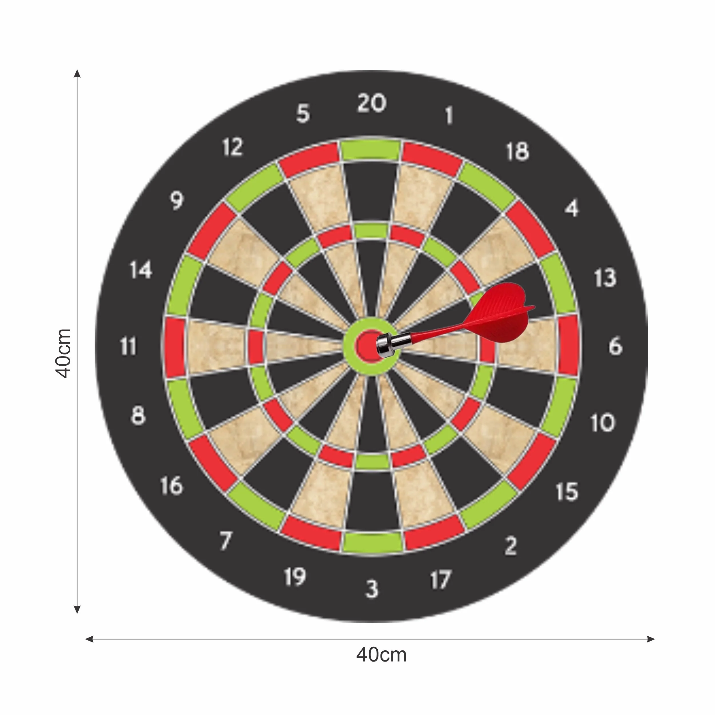 Chanak Magnetic Dartboard for Kids 3+ Years | 3 Magnetic Darts, 8.8 Inch – BIS Approved - Image 14