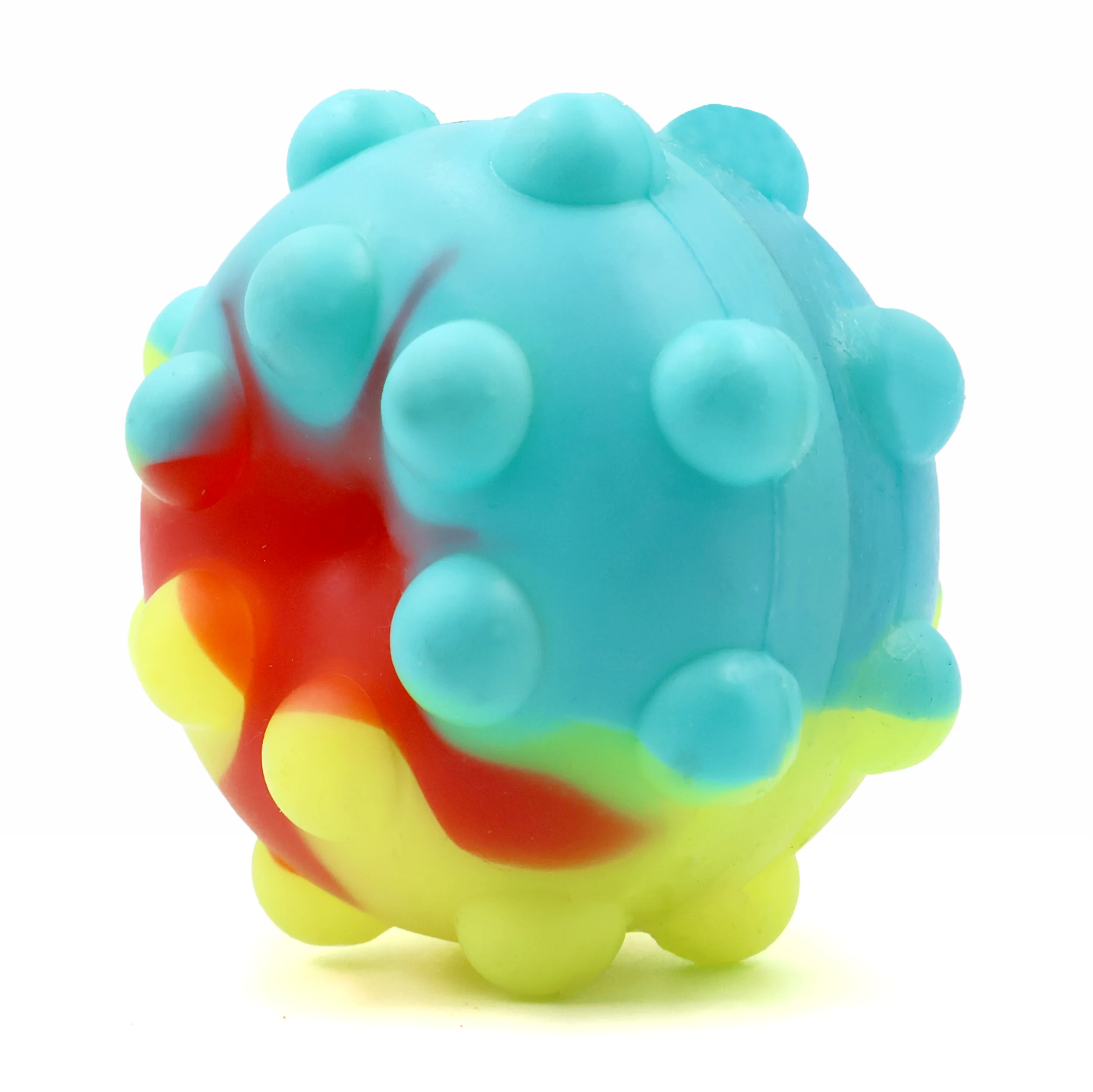 Chanak Pop It Fidget Ball with LED Light for Kids | Silicone Sensory Stress Relief Toy – BIS Approved - Image 3