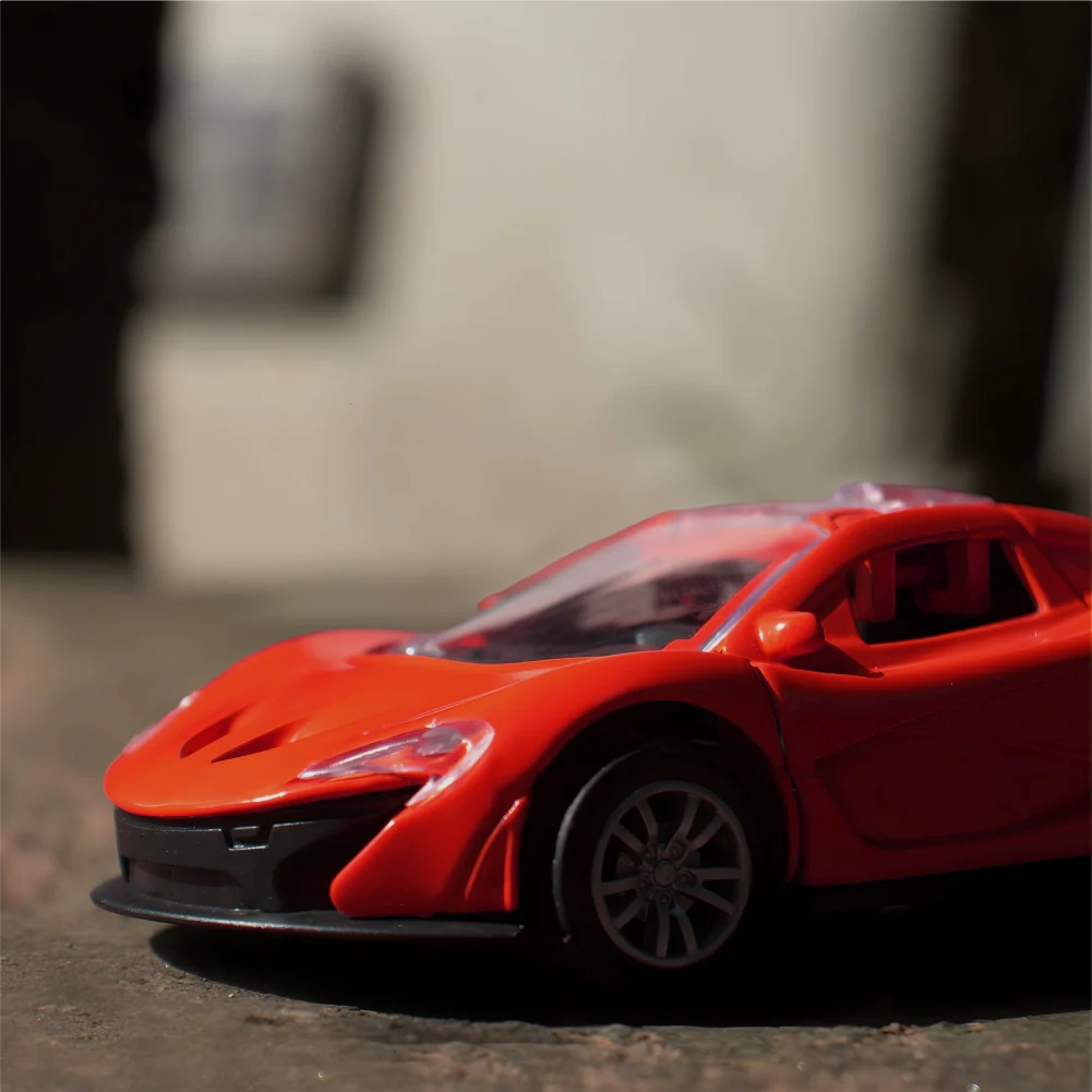 Chanak Die-Cast Metal Pull Back Car for Kids 3+ Years | LED Lights & Realistic Engine Sound – BIS Approved (Red) - Image 6