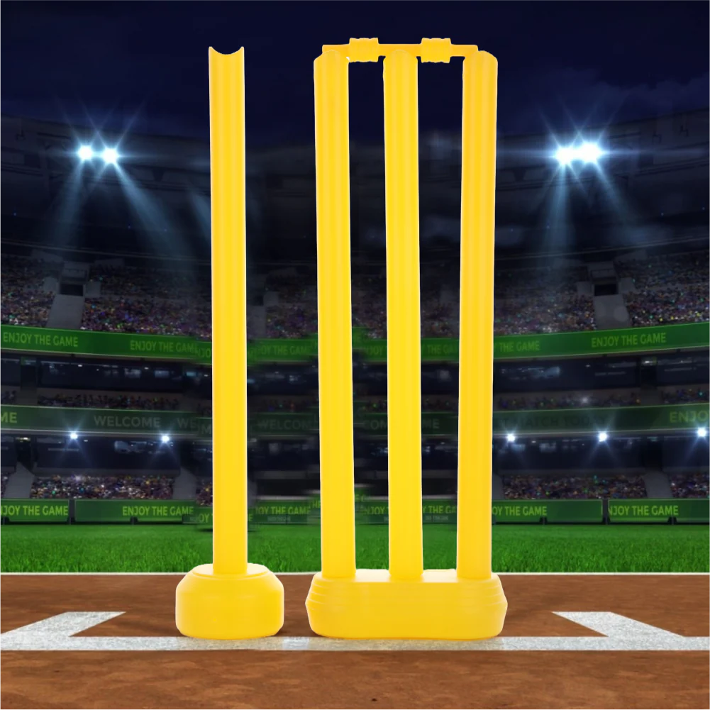 Chanak Small Cricket Stumps Set for Kids 5+ Years | 4 Stumps, Stand Base & Bails – BIS Approved - Image 5
