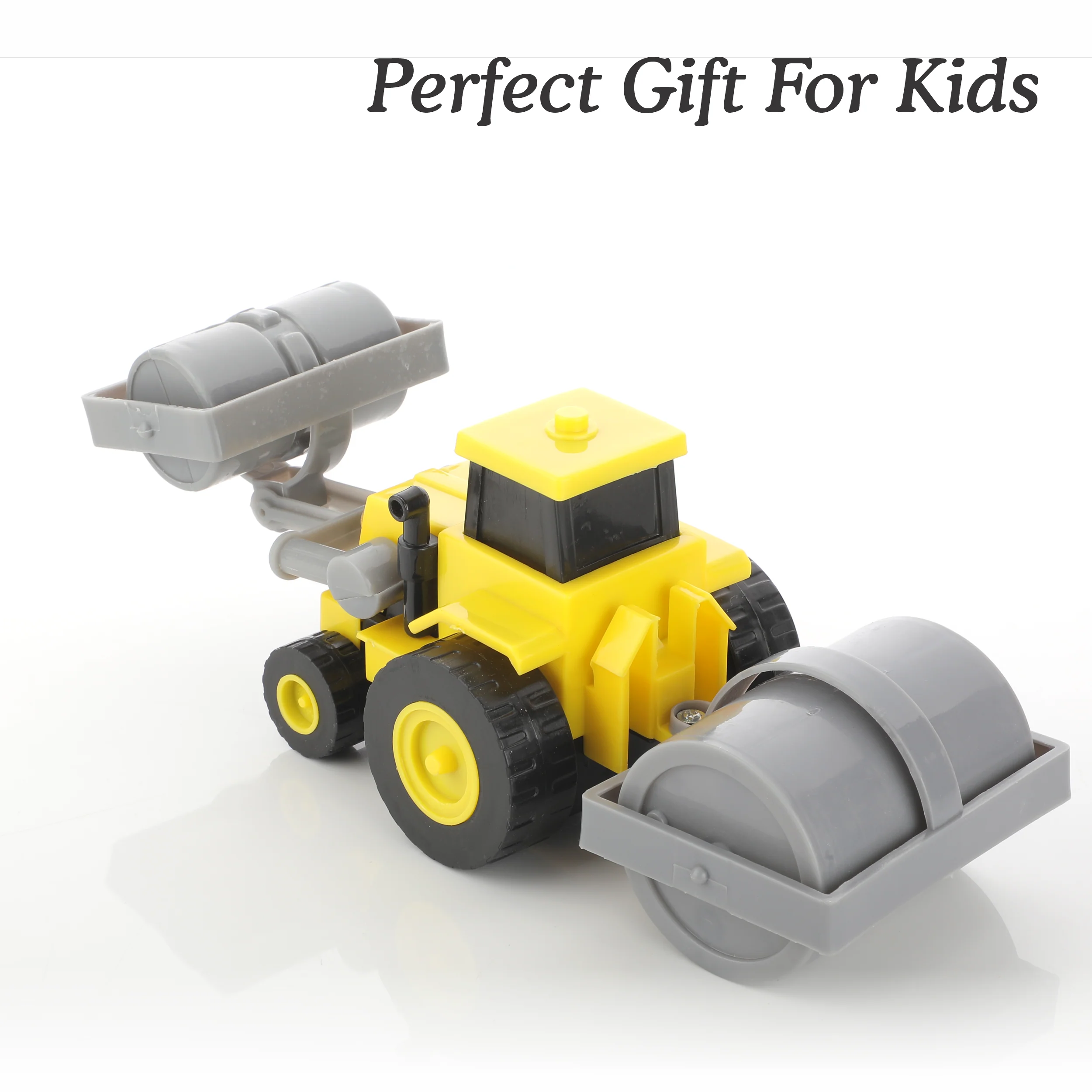Chanak Friction Powered Road Roller Construction Toy for Kids 3+ Years | Vehicles Set for Boys – BIS Approved - Image 5
