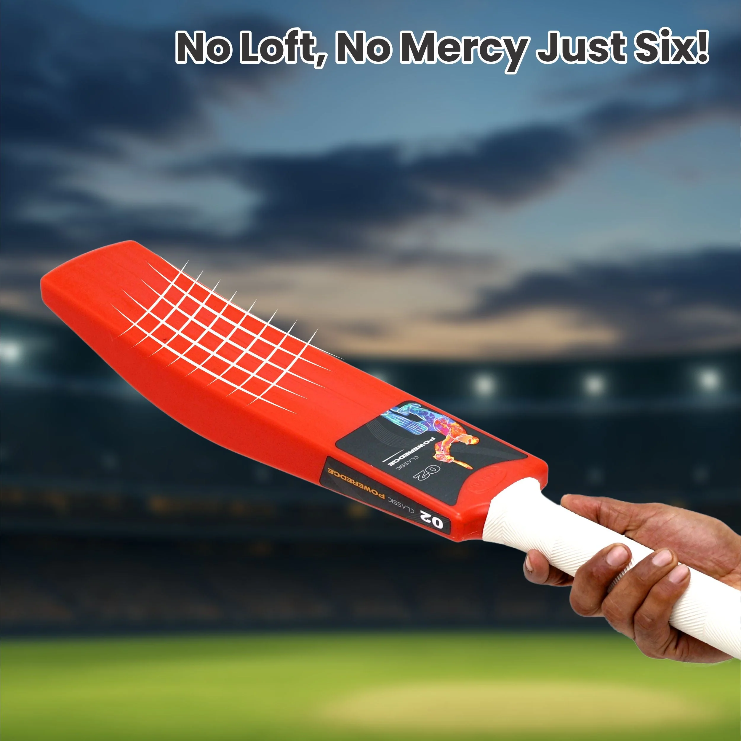 Chanak Small Cricket Turf Bat for Kids 5+ Years | 25.5 Inch Indoor & Outdoor Cricket Bat – BIS Approved (Red) - Image 3